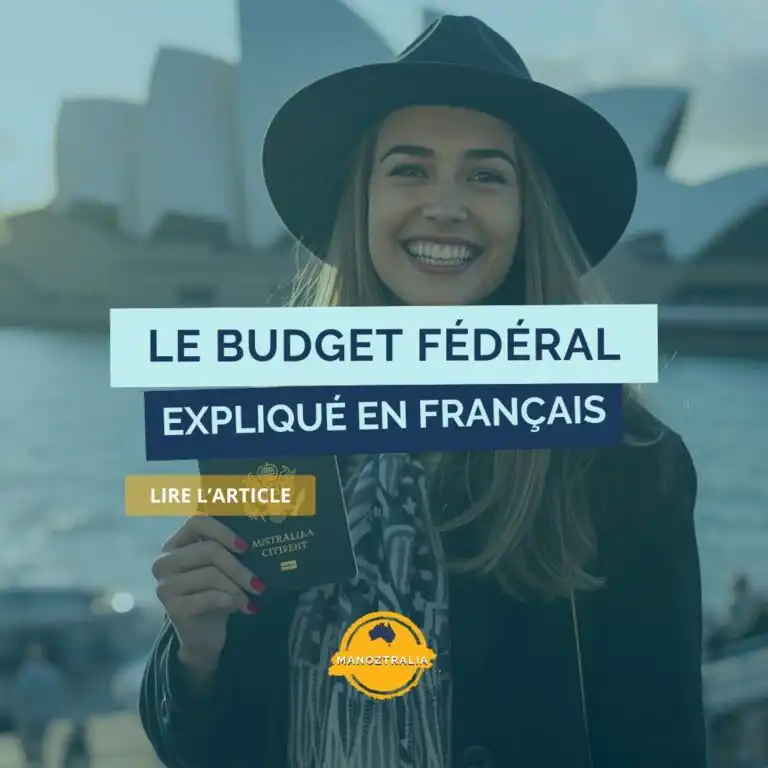 Budget fédéral Australie 2026-2027 expliqué en français
